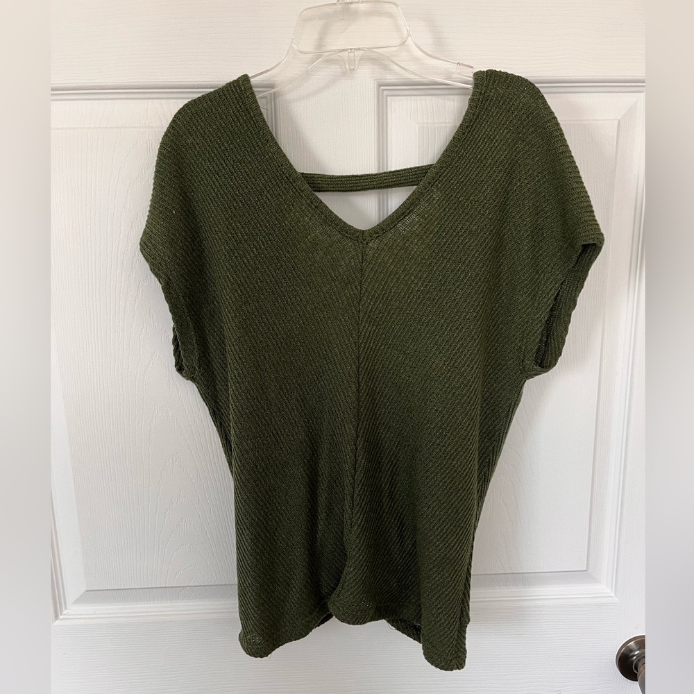 Green sweater